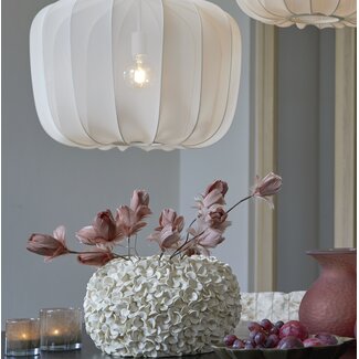Light en Living Vaas deco Ø38x23 cm PHYLIA crème