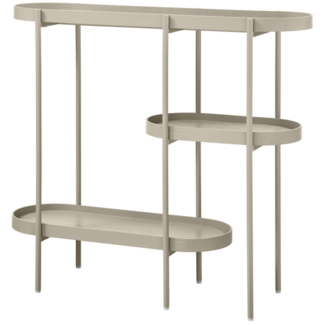 Woood Noan Sidetable Hout/metaal Antique Beige