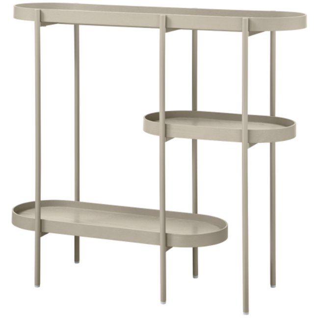 Woood Noan Sidetable Hout/metaal Antique Beige