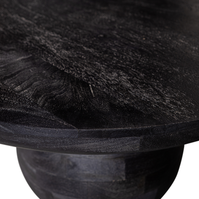 Woood Steppe Salontafel Mango Hout Zwart