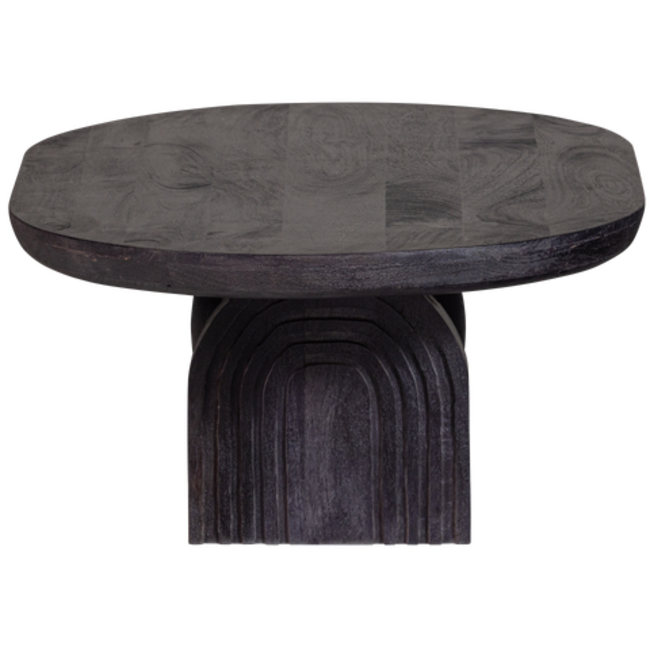 Woood Steppe Salontafel Mango Hout Zwart