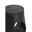 Light en Living Bijzettafel Ø35x45 cm PARALIA hout mat zwart