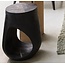 Light en Living Bijzettafel Ø35x45 cm PARALIA hout mat zwart