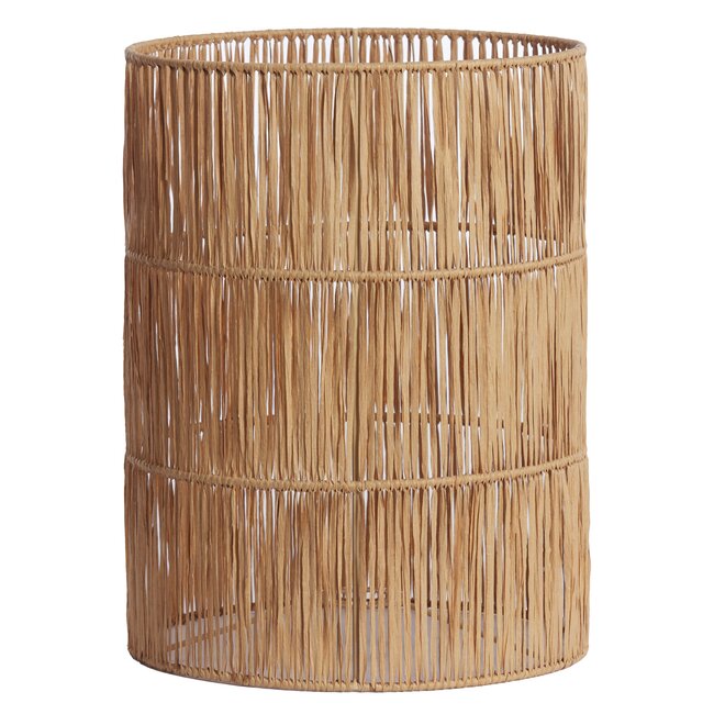 Light en Living Kap cilinder 40-40-50 cm LANZANO raffia  naturel