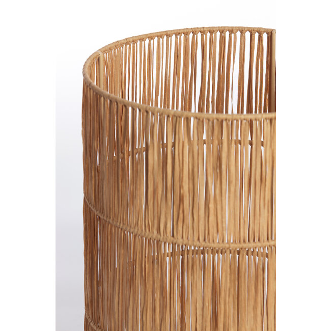 Light en Living Kap cilinder 40-40-50 cm LANZANO raffia  naturel