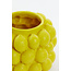 Light & Living Vaas deco Ø24,5x18 cm LEMON geel