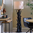 Light en Living Lampenkap cilinder 50-50-38 cm LIVIGNO eiwit