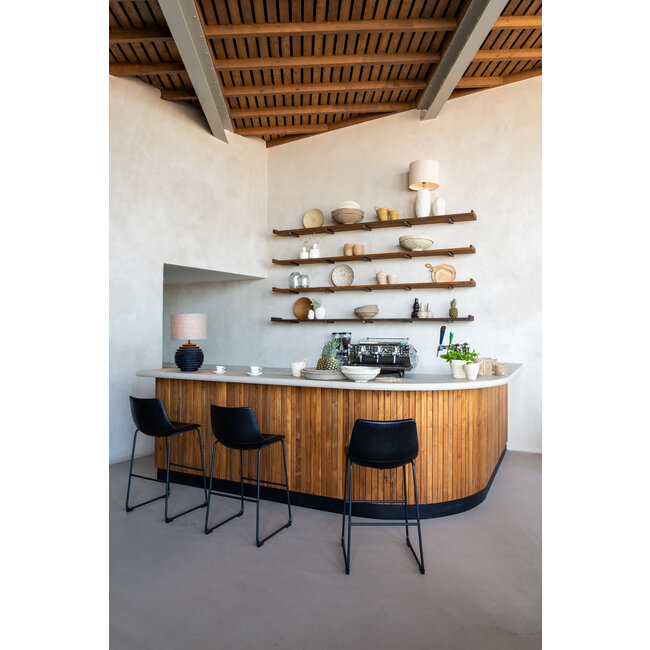 Light en Living Lampenkap cilinder 30-30-21 cm LIVIGNO eiwit