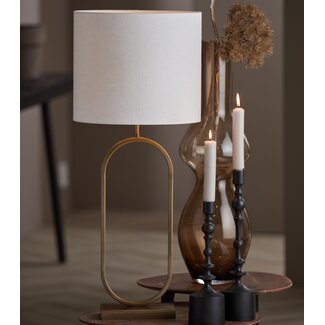 Light en Living Lampenkap cilinder 35-35-30 cm LIVIGNO eiwit Light en Living Lampenkap cilinder 35-35-30 cm LIVIGNO eiwit