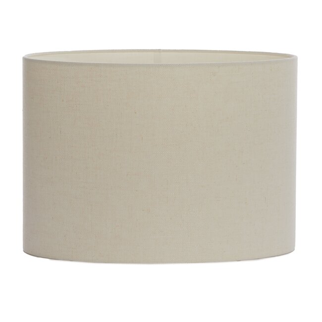 Light en Living Lampenkap ovaal recht smal 45-21-32 cm LIVIGNO eiwit