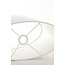 Light en Living Lampenkap ovaal recht smal 58-24-32 cm LIVIGNO eiwit