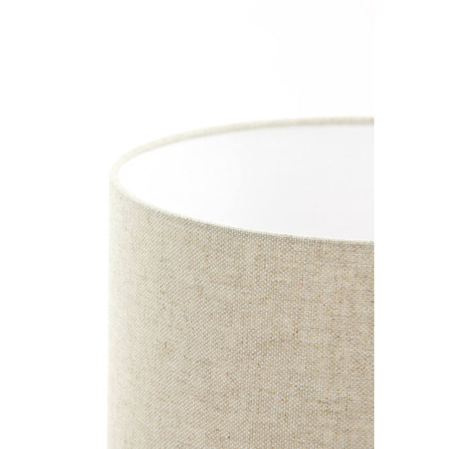 Light en Living Lampenkap cilinder 50-50-38 cm LIVIGNO naturel