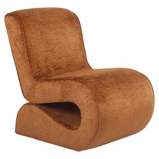 Richmond Interiors  Fauteuil Frankie cognac fusion (Fusion cognac 28)