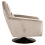 Richmond Interiors  Draaifauteuil Nora khaki velvet (Quartz Khaki 903)