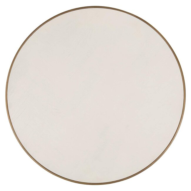 Richmond Interiors  Salontafel Whitebone brass set van 2 (Verona Grey)