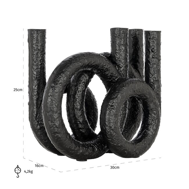 Richmond Interiors  Kandelaar Avery zwart