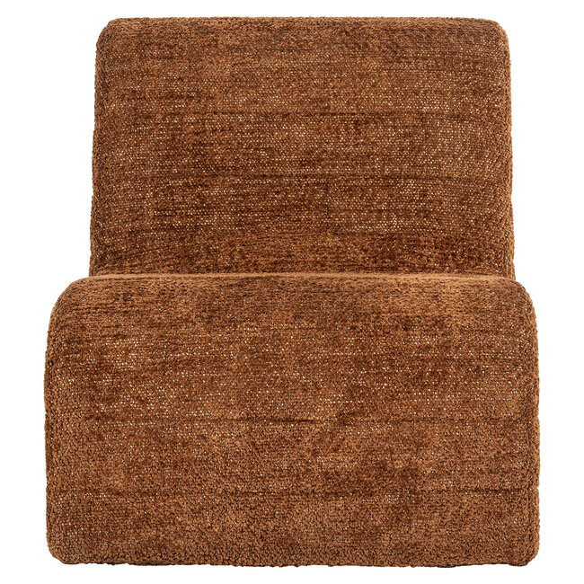 Richmond Interiors  Fauteuil Kelly lovely cinnamon (Be Lovely 603 Cinnamon)