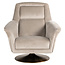 Richmond Interiors  Draaifauteuil Nora khaki velvet (Quartz Khaki 903)