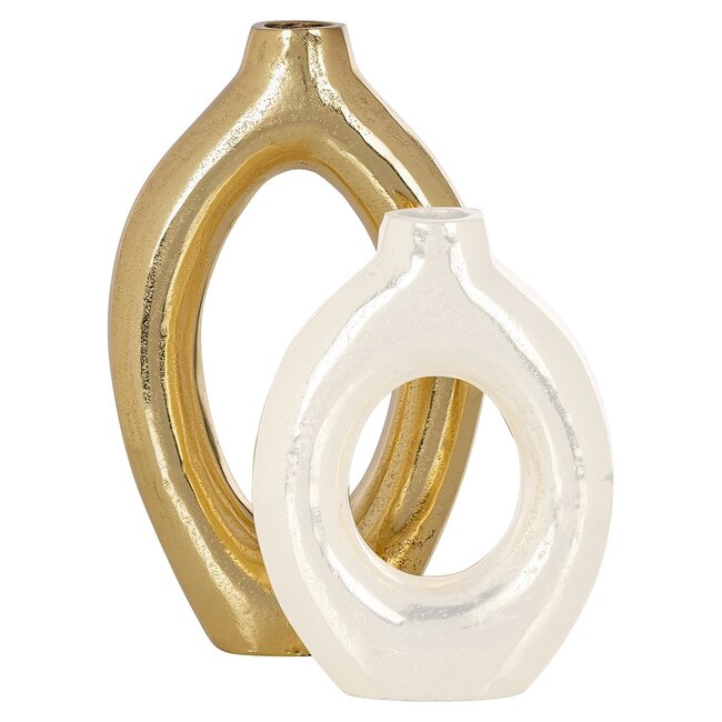 Richmond Interiors  Vaas Caylie groot goud