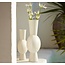 Light en Living Vaas 26x19x54 cm KAVANDU crème
