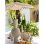 Light en Living Vaas 26x19x54 cm KAVANDU crème