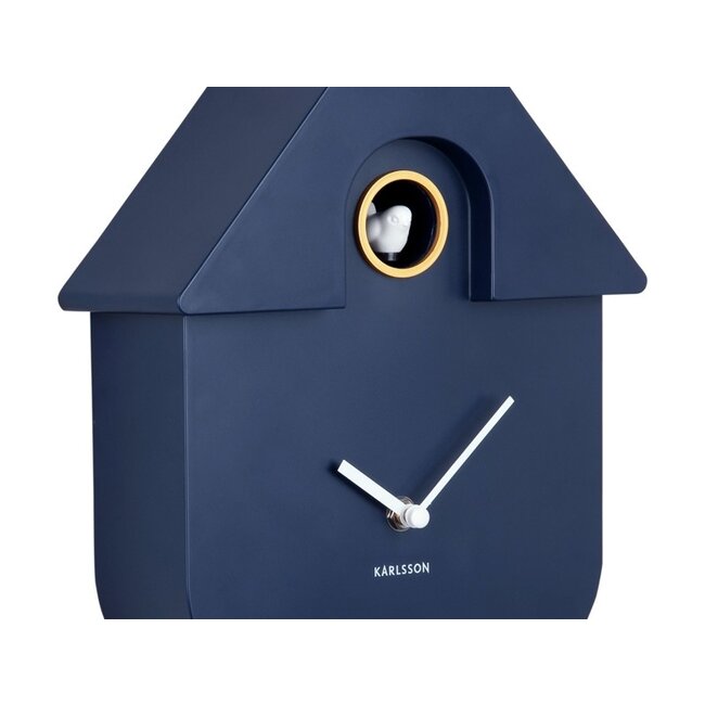 Karlsson Klok Modern Cuckoo - Blauw
