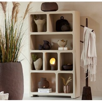 Light en Living Kast 110x35x190 cm NAHUA beige
