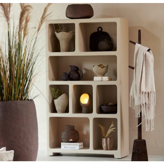 Light en Living Kast 110x35x190 cm NAHUA beige