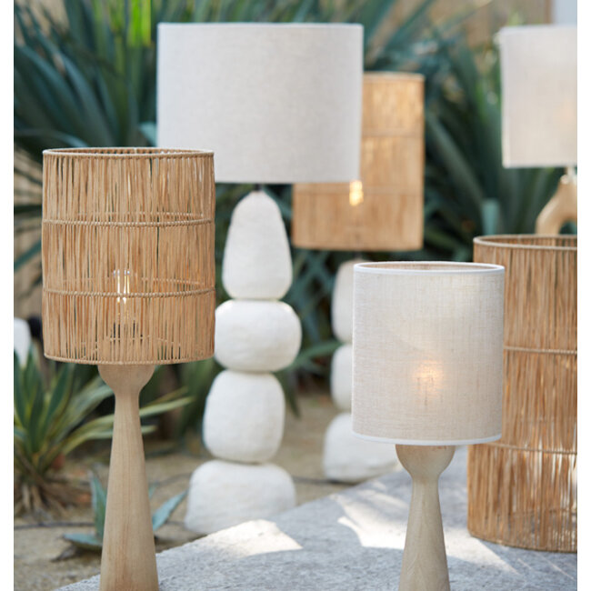 Light en Living Lampvoet Ø9x40 cm FESTINA hout mat naturel