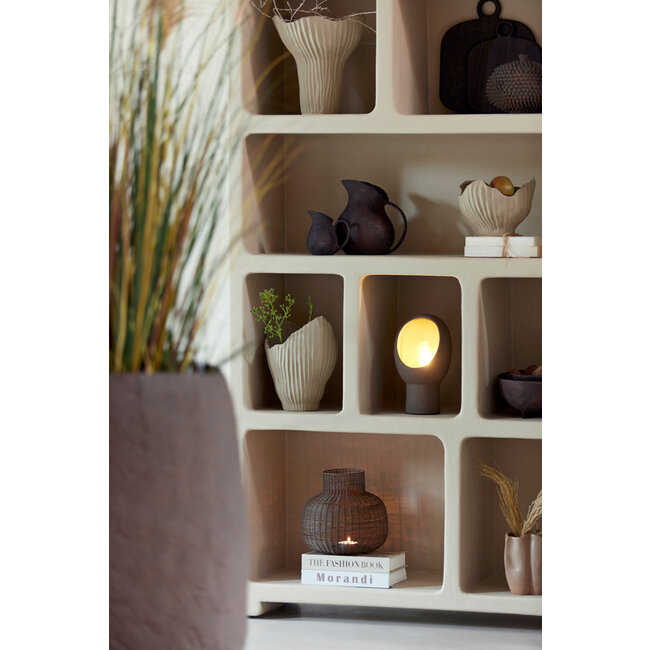 Light en Living Kast 110x35x190 cm NAHUA beige