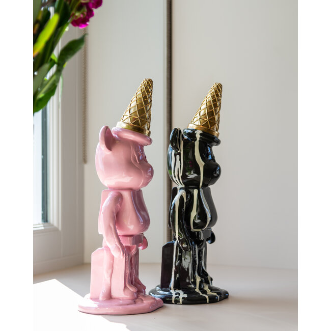 Richmond Interiors  Deco object icebear zwart