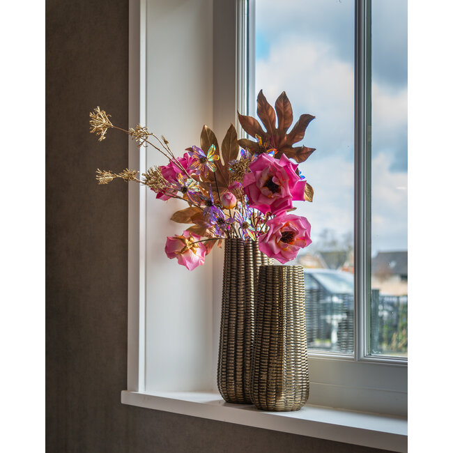 Richmond Interiors  Vaas Loran klein (Brushed Gold)