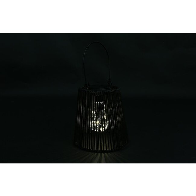 Countryfield Lantaarn LED solar Luana zwart L