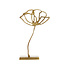 Light en Living Ornament op voet 28x8,5x45 cm PAPAVERU mat goud