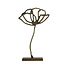 Light en Living Ornament op voet 28x8,5x45 cm PAPAVERU antique brons