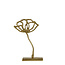 Light en Living Ornament op voet 22x6x36 cm PAPAVERU mat goud