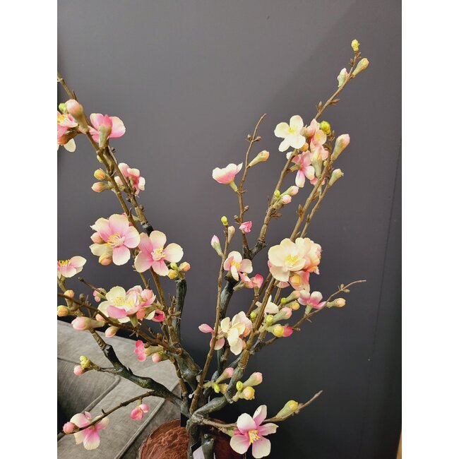 Countryfield Kunsttak Bloesem Quince S roze