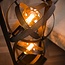 WoonStijl Vloerlamp 3L cosmos mesh