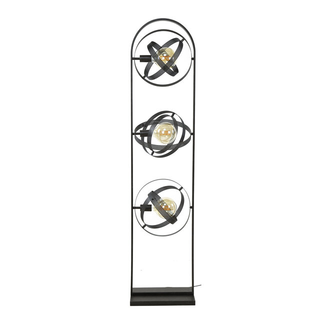 WoonStijl Vloerlamp 3L cosmos mesh