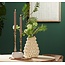 Light en Living Vaas deco GARLIC crème - 42x39x47 cm