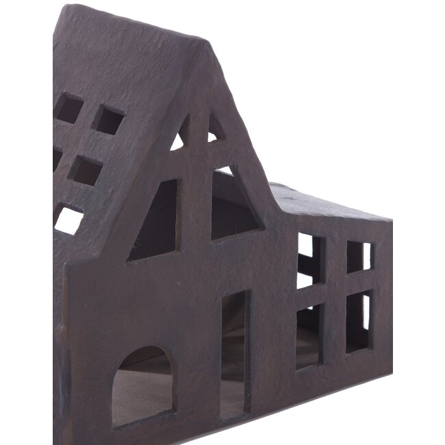 Light en Living Ornament 31x13x27 cm TRAMORE bruin