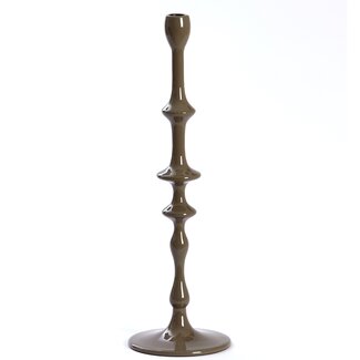 Light en Living Kandelaar Ø14x43 cm VICARI glans bruin