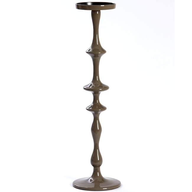 Light en Living Kandelaar Ø14x51 cm VICARI glans bruin