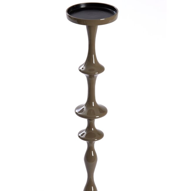 Light en Living Kandelaar Ø14x51 cm VICARI glans bruin