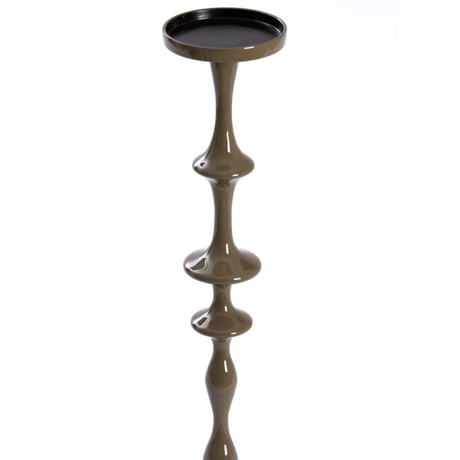 Light en Living Kandelaar Ø12x44 cm VICARI glans bruin