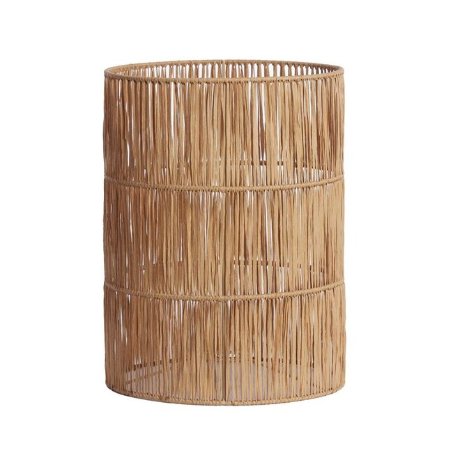 Light en Living Kap cilinder 30-30-40 cm LANZANO raffia  naturel