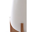 Light en Living Pot deco op voet Ø44x53 cm KARUNA hout+mat crème