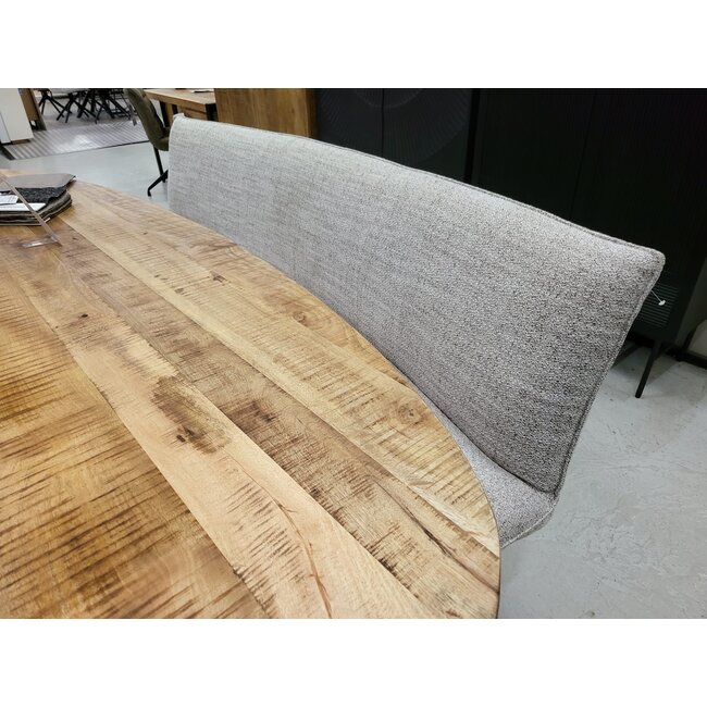 H.E. Design Eettafelbank Simba Ovaal