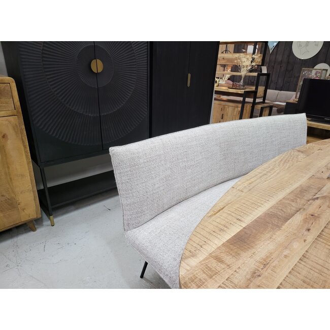 H.E. Design Eettafelbank Simba Ovaal