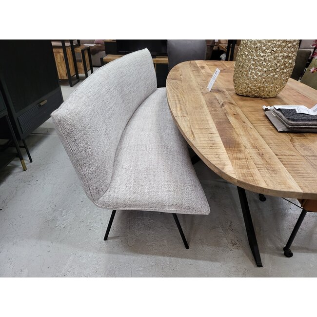 H.E. Design Eettafelbank Simba Ovaal